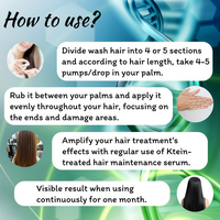 Thumbnail for Ktein 100% Plant Based Treated Hair Maintenance Serum