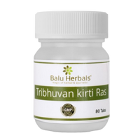 Thumbnail for balu-herbals-tribhuvanakirti-ras-tablets