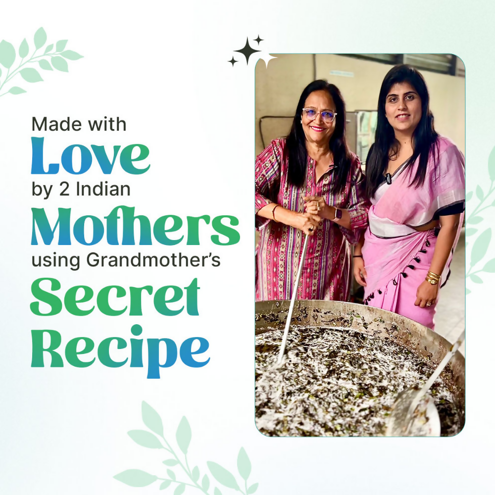 Nidhi is Grandmaa Secret Desi Ghee and Goat Milk Conditioner