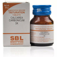 Thumbnail for sbl-homeopathy-calcarea-carbonicum-trituration-tablet