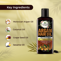 Thumbnail for Luxura Sciences Argan Oil For Hair Growth