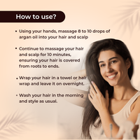 Thumbnail for Luxura Sciences Argan Oil For Hair Growth