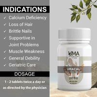Thumbnail for Uma Ayurveda Umacal Tablets