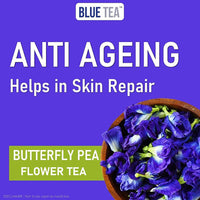 Thumbnail for Blue Tea Butterfly Pea Cinnamon Herbal Tea Bags