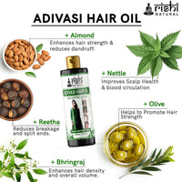 Thumbnail for Rishi Natural Adivasi Hair Oil