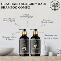 Thumbnail for Ivory Natural Grey Combo For Hair