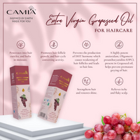 Thumbnail for Camia Organic Extra Virgin Cold Pressed Grapeseed Oil