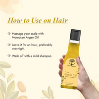 Thumbnail for Wild Organic Cold Pressed Argan Hair Oil