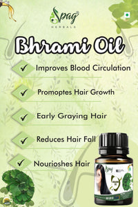 Thumbnail for Spag Herbals Brahmi Oil For Hair Care