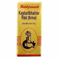 Thumbnail for baidyanath-kasturibhairava-ras-10-tabs