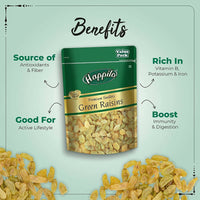 Thumbnail for Happilo Premium Super Value Combo (Californian Almonds, Whole Cashews, Pistachios, Seedless Green Raisins)