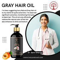 Thumbnail for Ivory Natural Gray Oil Restore Natural Black Hair And Shine