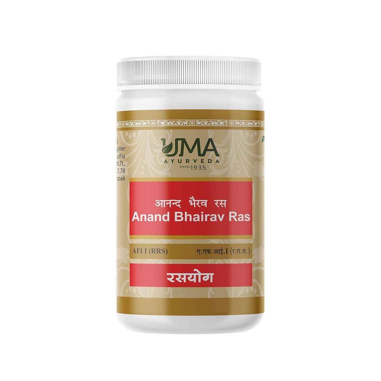 uma-ayurveda-anand-bhairav-ras-tablets
