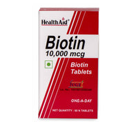 Thumbnail for HealthAid Biotin 10000 mcg Tablets