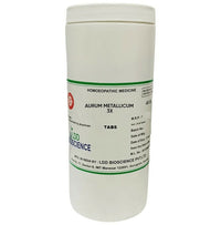 Thumbnail for ldd-bioscience-homeopathy-aurum-metallicum-3x-tablet