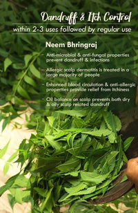 Thumbnail for Nat Habit Neem Bhringraj Summer Hair Oil