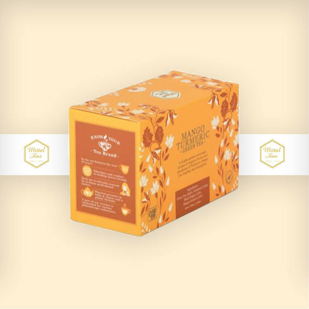 Mittal Teas Mango Turmeric Green Tea