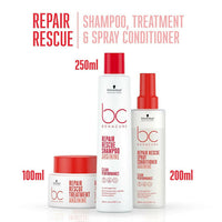 Thumbnail for Schwarzkopf Professional Bc Peptide Repair Rescue Micellar Clean Combo (Red)