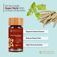 Thumbnail for Biogetica Ashwagandha Capsules