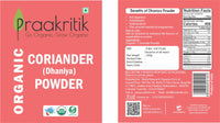 Thumbnail for Praakritik Organic Dhaniya Powder