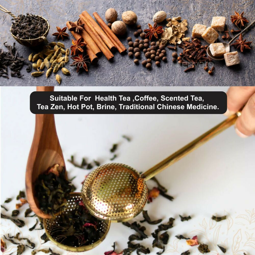 Shuddh Natural Royal Brass Strainer