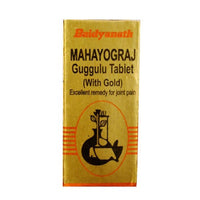 Thumbnail for baidyanath-mahayograj-guggulu-tablet-(with-gold)