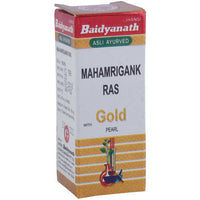 Thumbnail for baidyanath-jhansi-mahamrigank-ras-(with-gold-&-pearl)-tablets