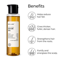 Thumbnail for Brillare Onion Hair Oil with the Goodness Of Cedar Wood & Sunflower Oil