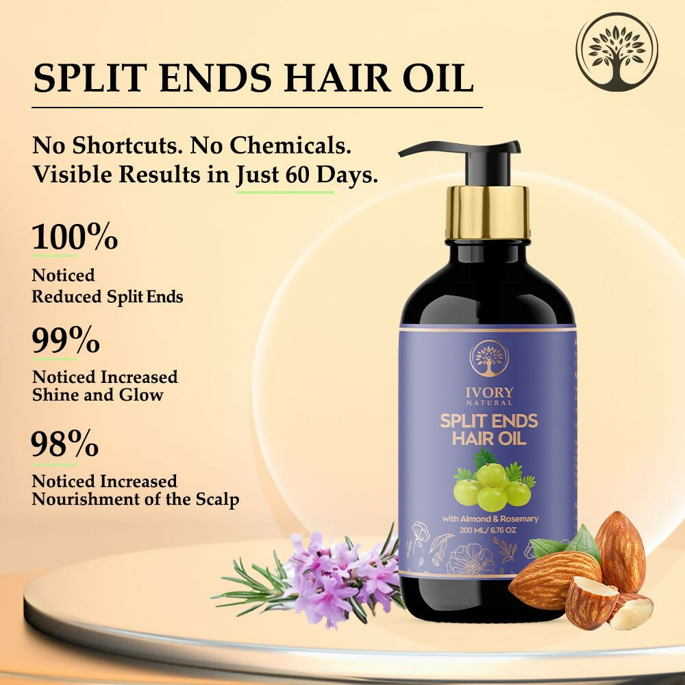 Ivory Natural Splits Ends Repair Hair Oil