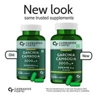 Thumbnail for Carbamide Forte Garcinia Cambogia 3000mg Tablets with 6mg Piperine