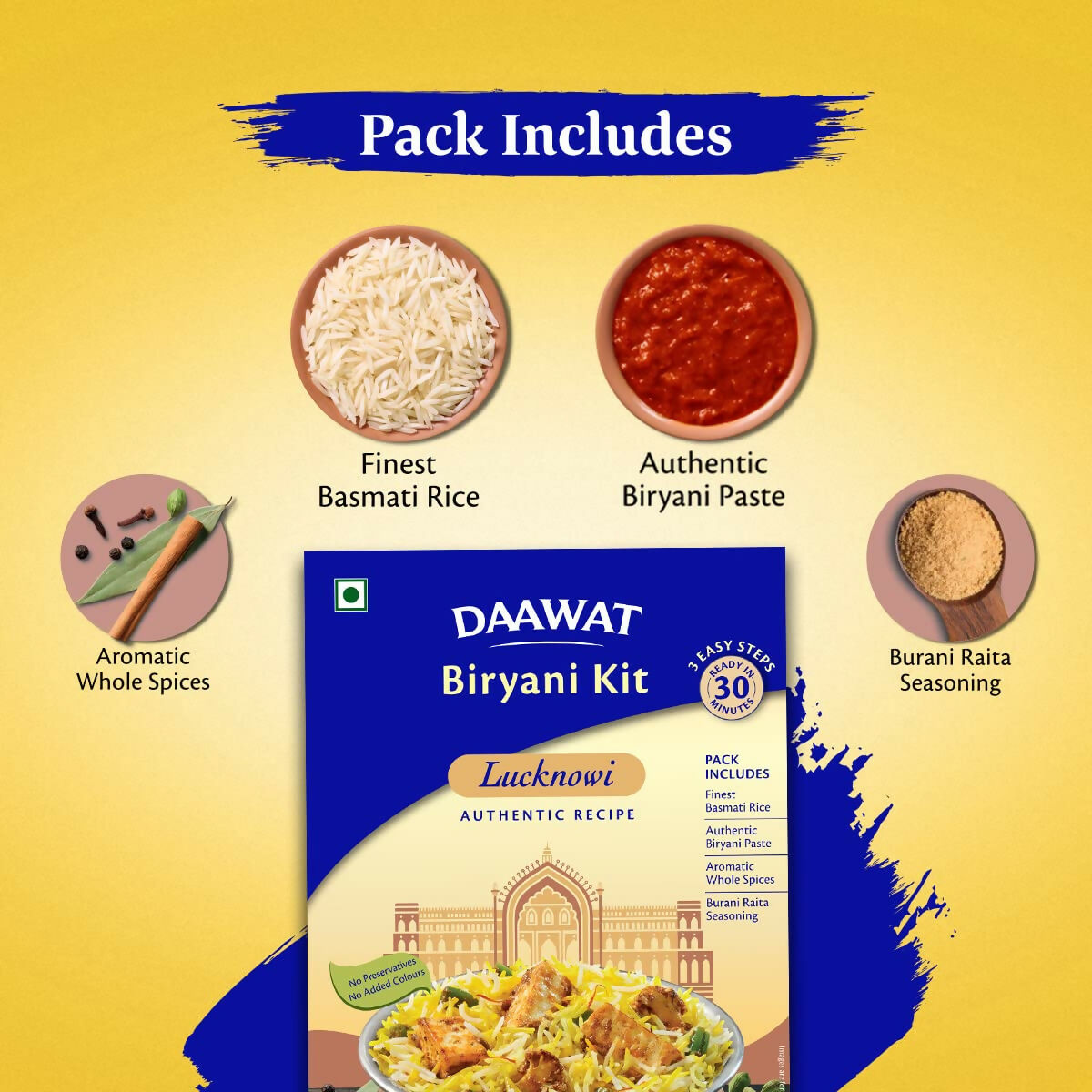 Daawat Biryani Kit Lucknowi