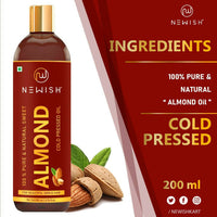 Thumbnail for Newish Pure & Natural Sweet Almond Oil for Hair & Skin