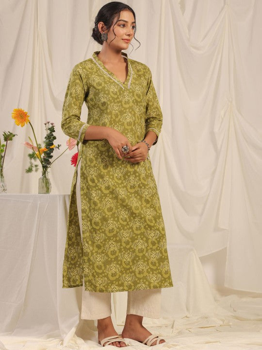 Women Ethnic Motifs Printed Kurta