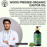 Thumbnail for Ivory Natural Wood Pressed Organic Castor Oil For Healthy Skin & Hair Wellness