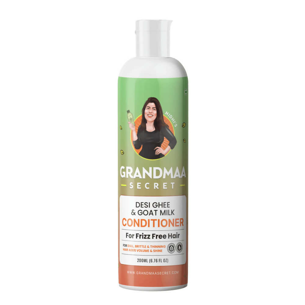 Nidhi is Grandmaa Secret Desi Ghee and Goat Milk Conditioner