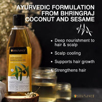 Thumbnail for Soulflower Cold Pressed Pure Natural Bhringaraj Oil