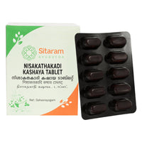 Thumbnail for sitaram-ayurveda-nisakathakadi-kashaya-tablet