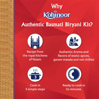 Thumbnail for Kohinoor Authentic Hyderabadi Biryani Kit