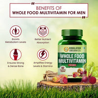 Thumbnail for Himalayan Organics Whole Food Multivitamin For Men Vegetarian Capsules