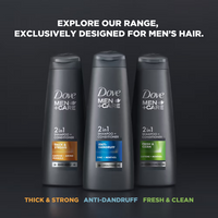 Thumbnail for Dove Men +Care Anti Dandruff 2 In 1 Shampoo + Conditioner
