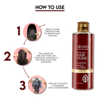 Thumbnail for Jovees Revitalising Amla & Bael Hair Tonic For Long, Strong & Thick Hair