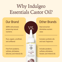 Thumbnail for Indulgeo Essentials Cold Pressed Castor Oil For Hair Growth