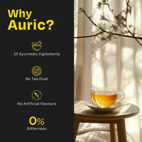 Thumbnail for Auric Desi Kahwa Green Tea | 8 Real Ayurvedic Herbs & Rock Salt | Immunity Booster | Improves Digestion