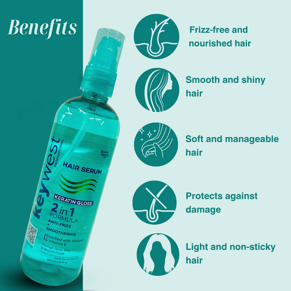 Keywest Professional Keratin Gloss Hair Serum