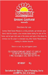 Thumbnail for Sunrise Shahi Garam Masala Powder