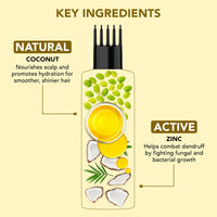 Thumbnail for Botanic Hearth Coconut & Zinc Hair Oil
