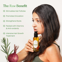 Thumbnail for Sacred Grove Rosemary Leaves & Onion Hair Growth Oil