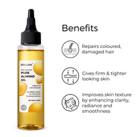 Thumbnail for Brillare 100% Natural Pure Almond Oil