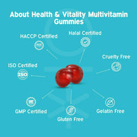 Thumbnail for Nutriburst Health & Vitality Gummies With Multi