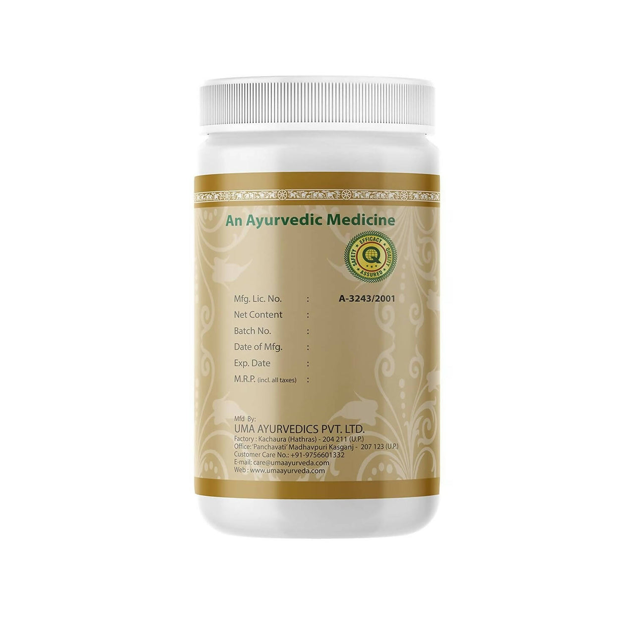 uma-ayurveda-saptvinshtiko-guggulu-tablets